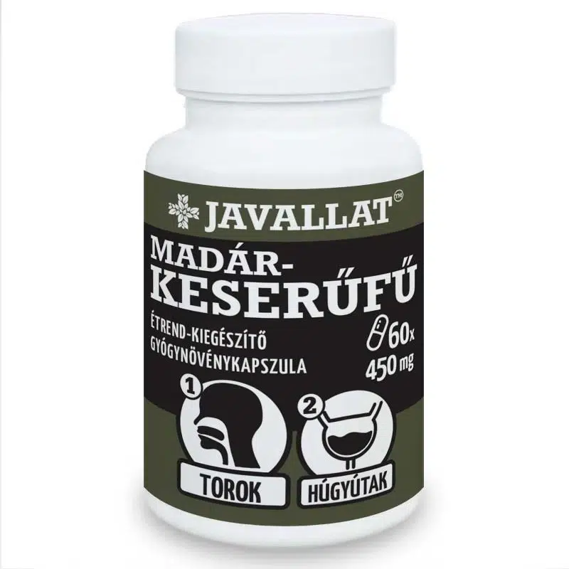 Javallat Madárkeserűfű kapszula 60db Javallat Madárkeserűfű kapszula 60db