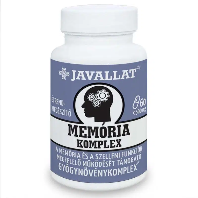 Javallat Memória komplex kapszula 60db Javallat Memória komplex kapszula 60db