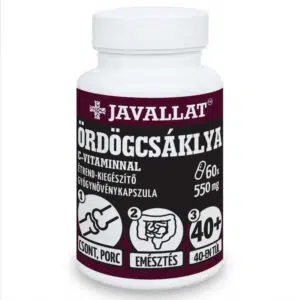 Javallat Ördögcsáklya C-vitaminnal kapszula 60db