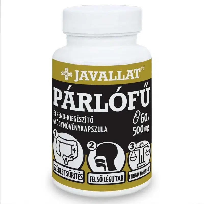 Javallat Párlófű kapszula 60db Javallat Párlófű kapszula 60db