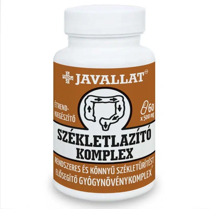 Javallat Székletlazító komplex kapszula 60db Javallat Székletlazító komplex kapszula 60db
