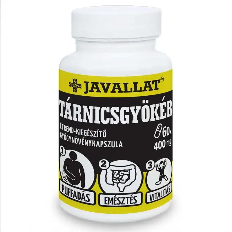 Javallat Tárnicsgyökér kapszula 60db Javallat Tárnicsgyökér kapszula 60db
