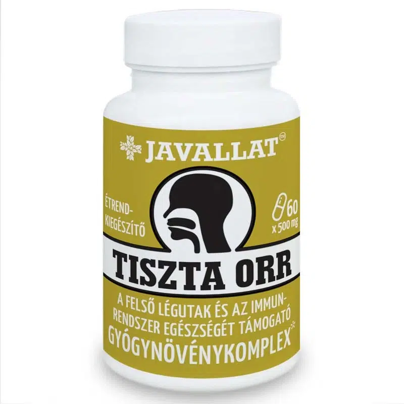 Javallat Tiszta orr kapszula 60db Javallat Tiszta orr kapszula 60db