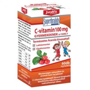 Jutavit c-vitamin 100mg rágótabletta gyerekeknek 60db