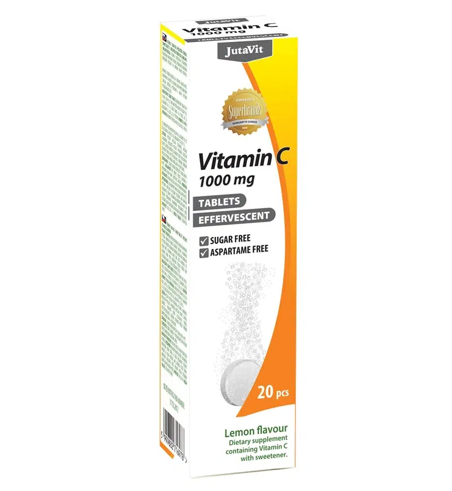 Jutavit c-vitamin pezsgőtabletta 20 db Jutavit c-vitamin pezsgőtabletta 20 db