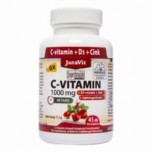 Jutavit c-vitamin+d3 1000 mg RETARD 45db tabletta