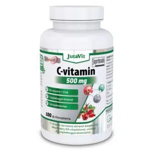 Jutavit c-vitamin+d3 500 mg tabletta 100 db
