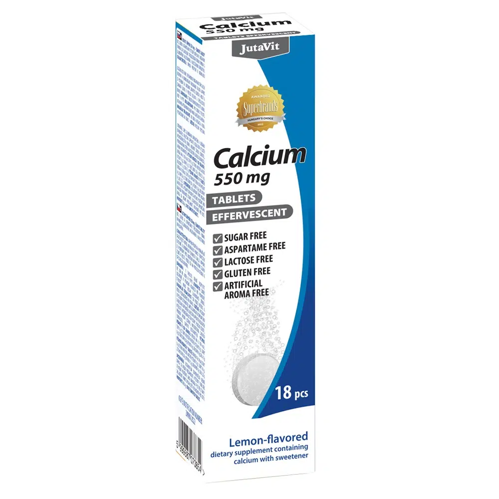 Jutavit calcium 550mg pezsgőtabletta 18db Jutavit calcium 550mg pezsgőtabletta 18db
