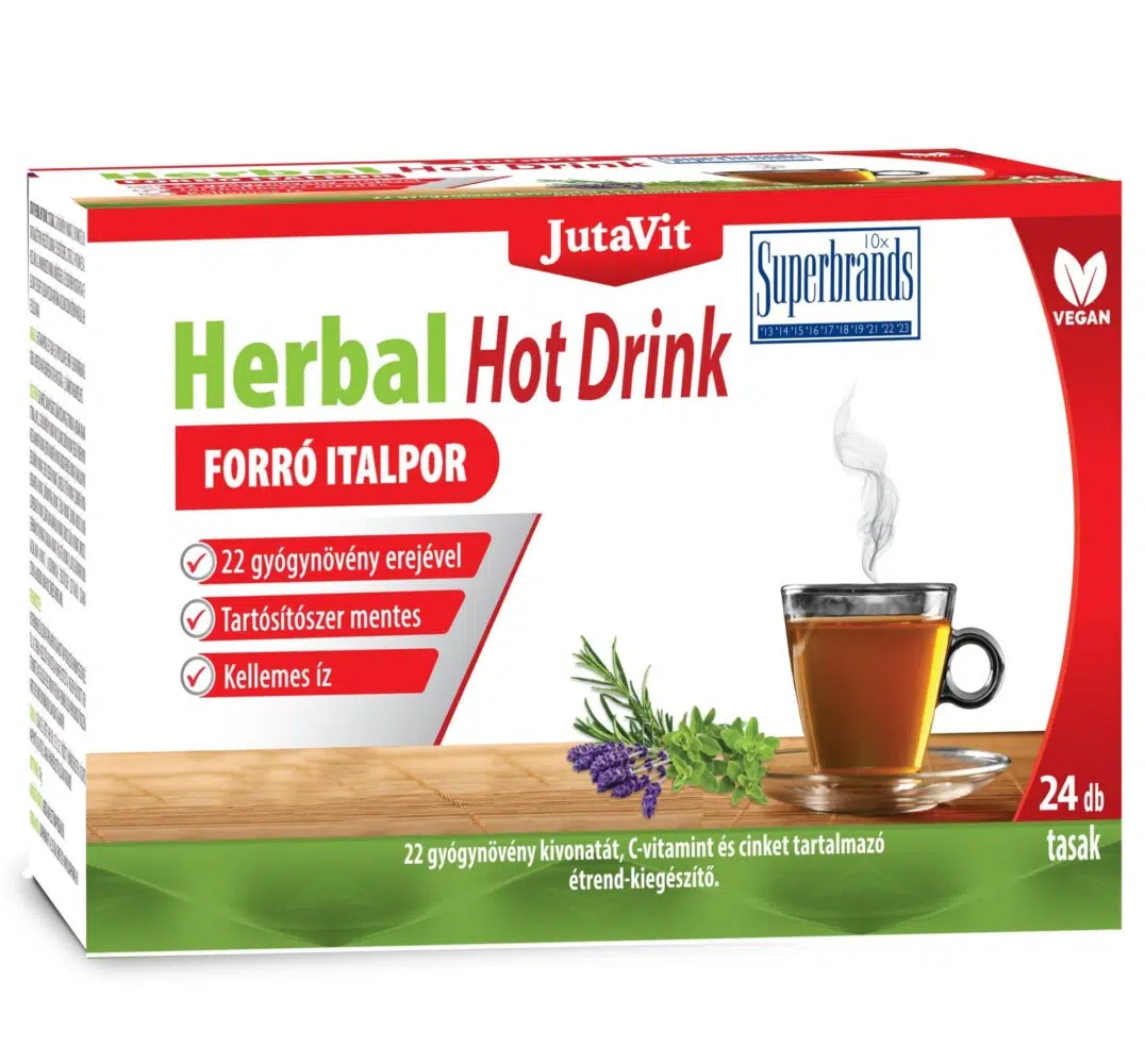 Jutavit Herbal Hot Drink Felnőtteknek 24db Jutavit Herbal Hot Drink Felnőtteknek 24db