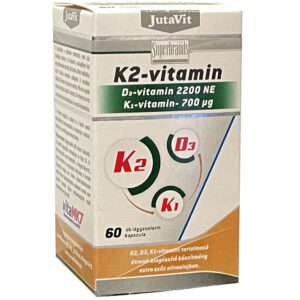 Jutavit K2+D3+K1-vitamin kapszula 60db
