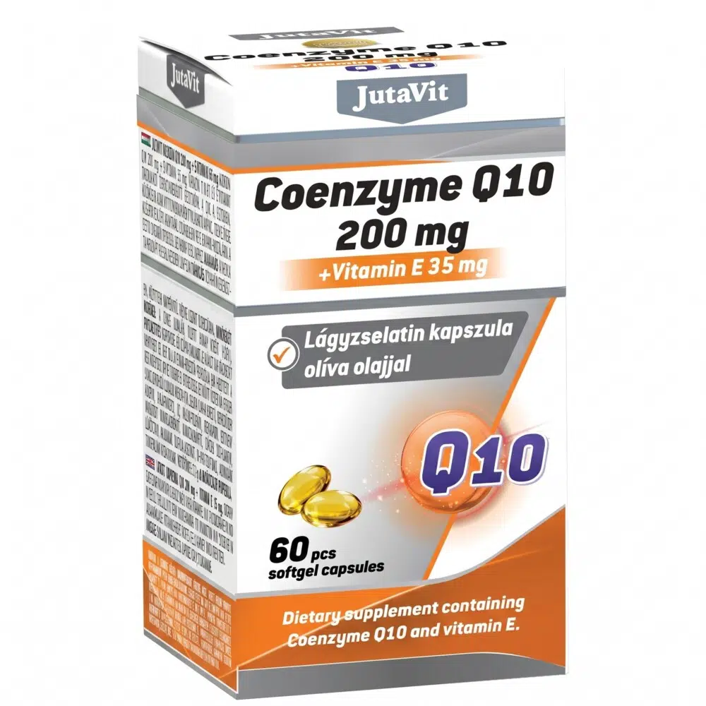Jutavit Koenzim Q10 200mg 60db !ÚJ TERMÉK! Jutavit Koenzim Q10 200mg 60db !ÚJ TERMÉK!