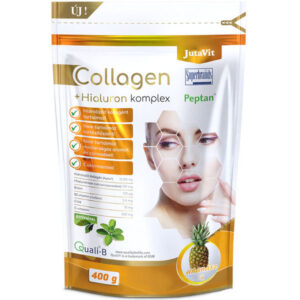 JutaVit Collagen + Hialuron Komplex 400g - ananász íz