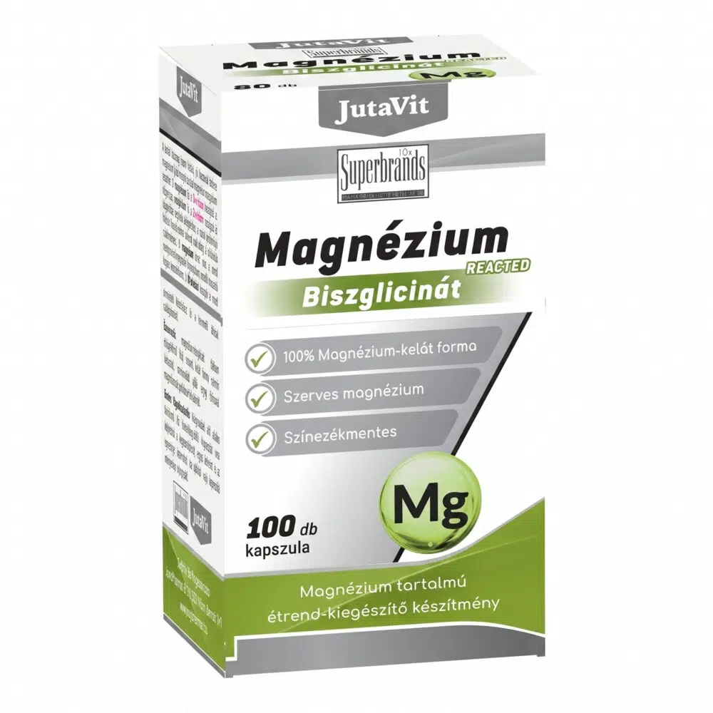 JutaVit Magnézium-biszglicinát 100db JutaVit Magnézium-biszglicinát 100db