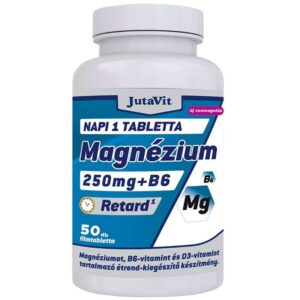 Jutavit magnézium+b6 filmtabletta+D3-vitamin 50 db