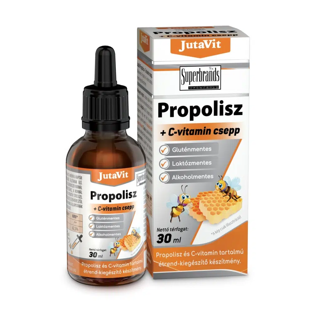 JutaVit Propolisz+C-vitamin Csepp 30ml JutaVit Propolisz+C-vitamin Csepp 30ml