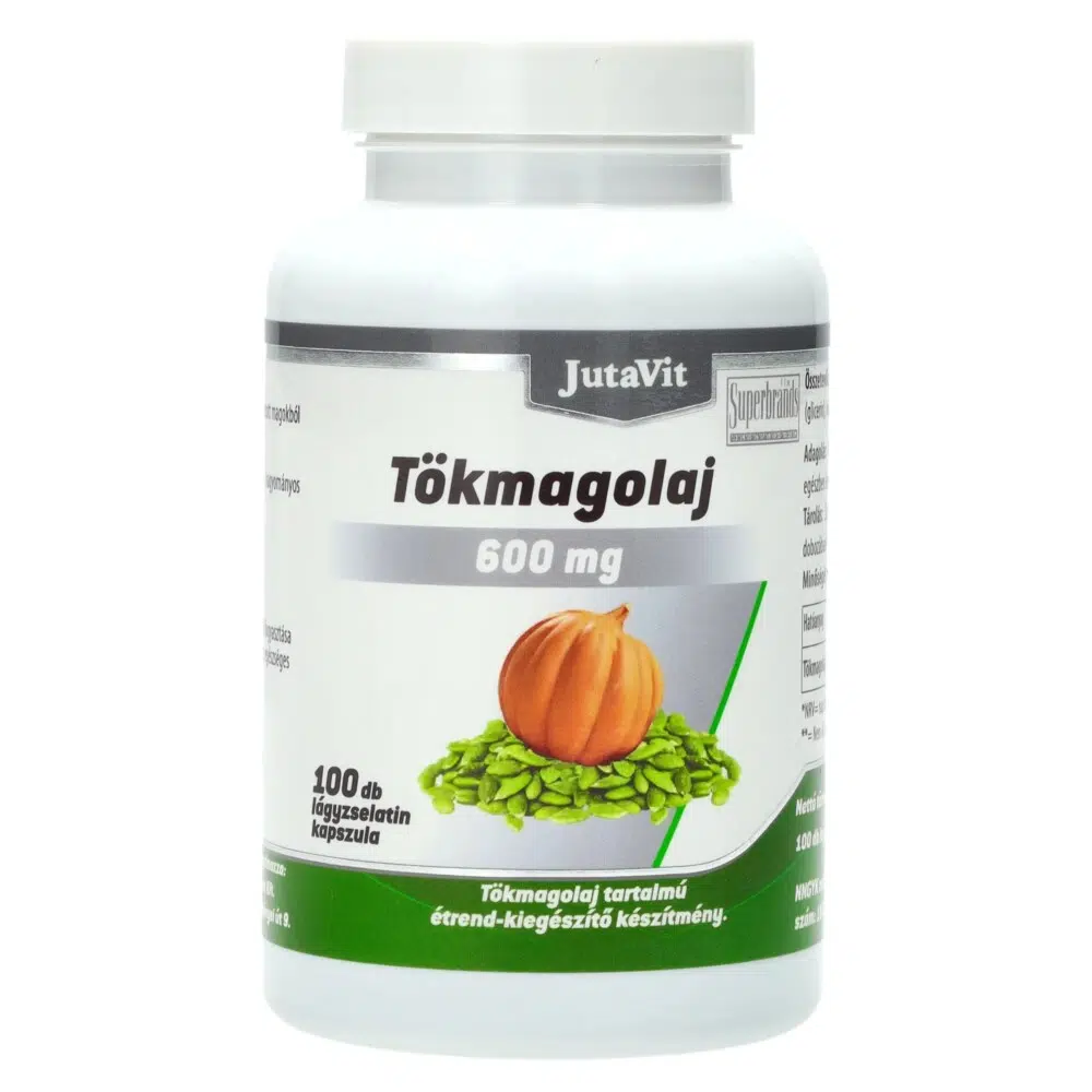 Jutavit tökmagolaj kapszula 100 db Jutavit tökmagolaj kapszula 100 db