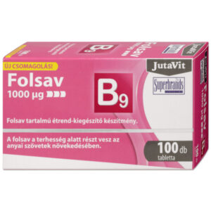 Jutavit folsav tabletta 100 db