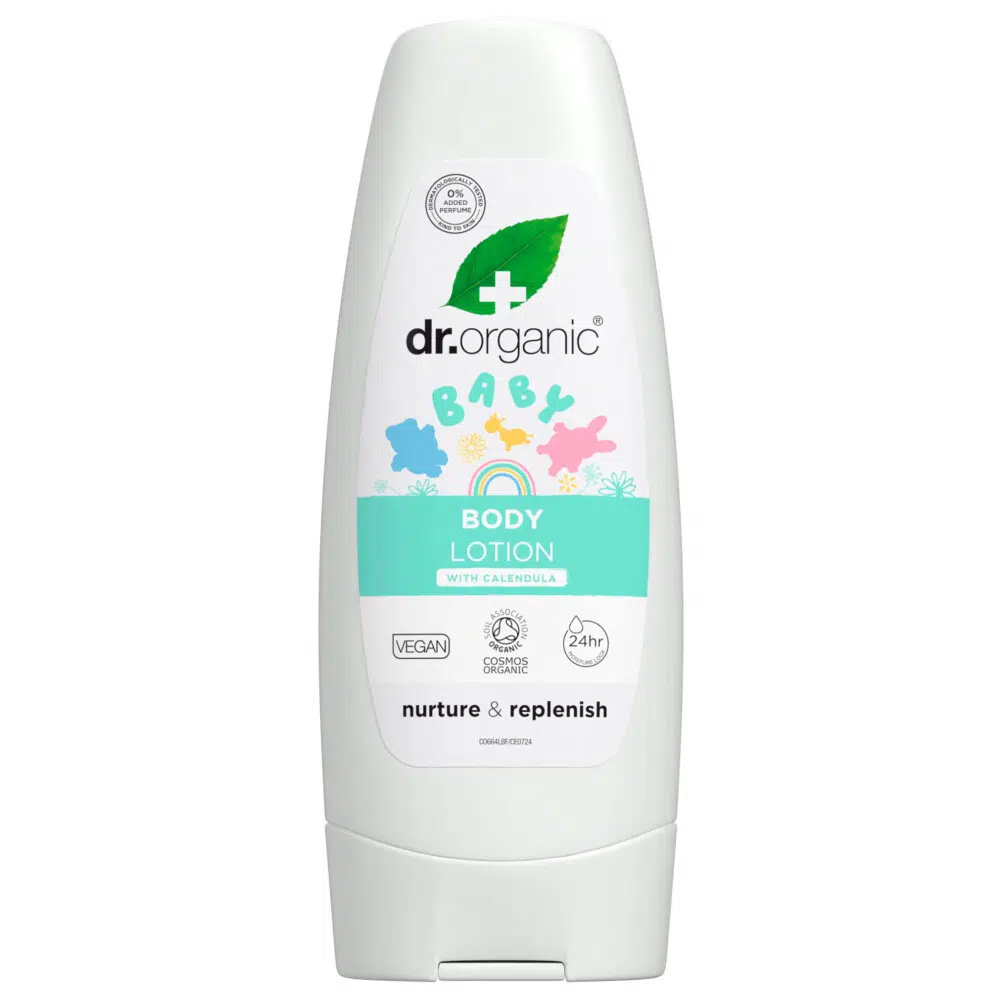 Dr.organic Illatmentes babatestápoló bio körömvirággal 200ml Dr.organic Illatmentes babatestápoló bio körömvirággal 200ml