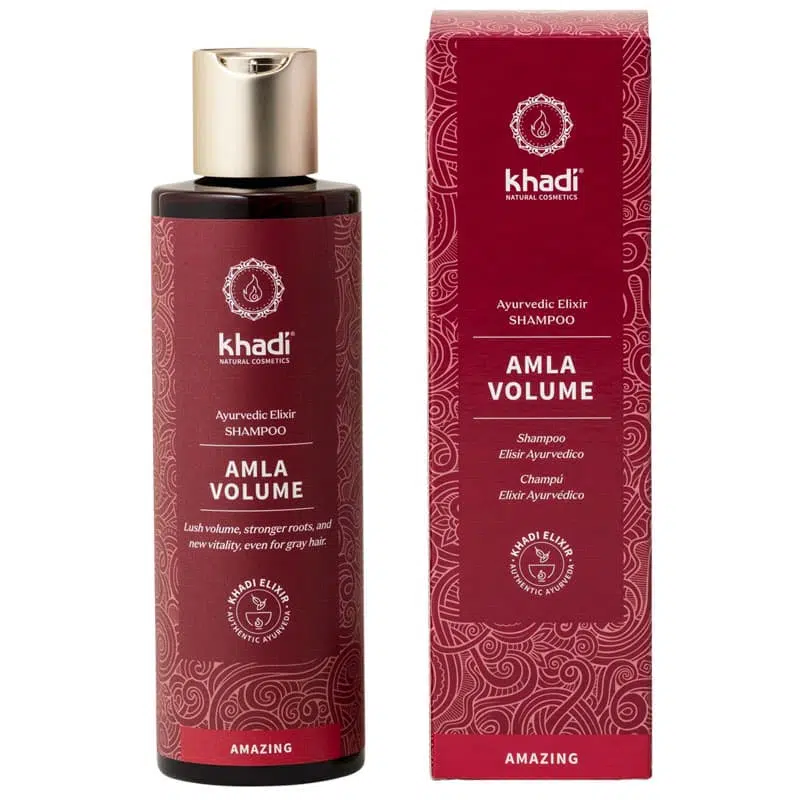 Khadi Amla Volume sampon ayurvédikus elixírrel 200ml Khadi Amla Volume sampon ayurvédikus elixírrel 200ml