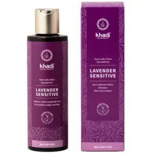 Khadi Levander Sensitive sampon ayurvédikus elixírrel 200ml