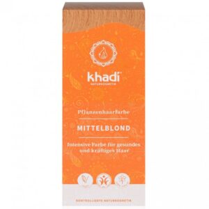 Khadi Hajfesték por - Középszőke 100g