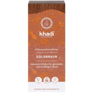 Khadi Növényi hajfesték - aranybarna 100g