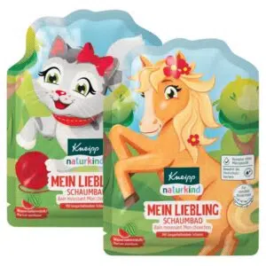 Kneipp Naturkind - színes habfürdő - Kis kedvencem (cicás vagy pónis grafikával) 40ml