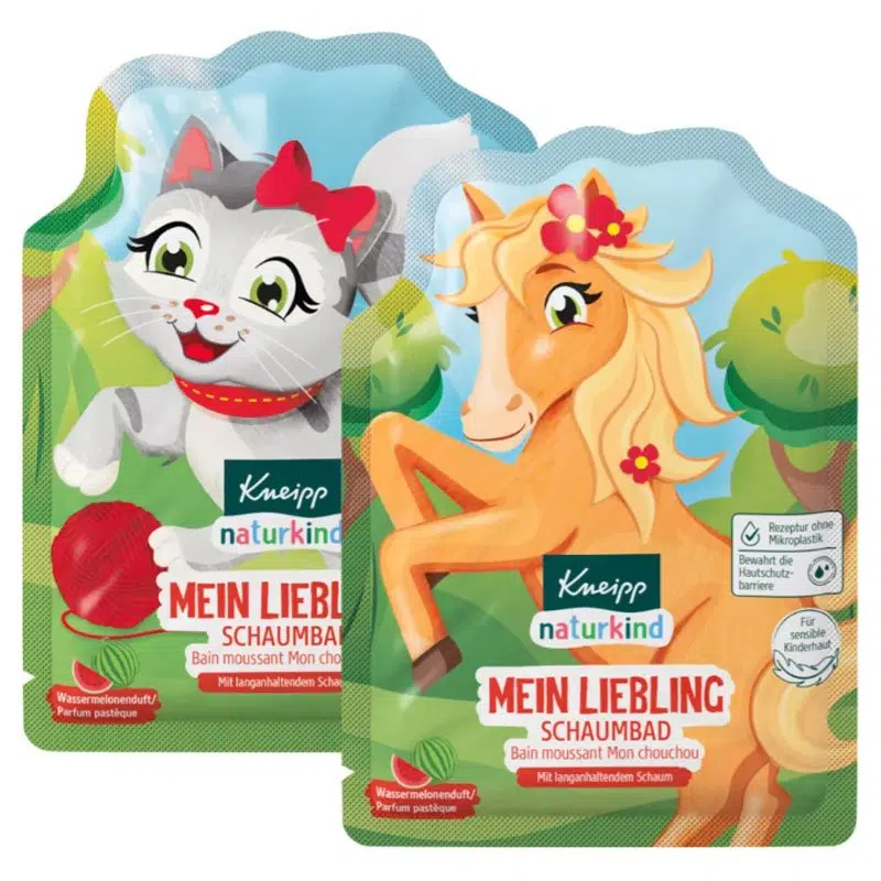 Kneipp Naturkind - színes habfürdő - Kis kedvencem (cicás vagy pónis grafikával) 40ml Kneipp Naturkind - színes habfürdő - Kis kedvencem (cicás vagy pónis grafikával) 40ml