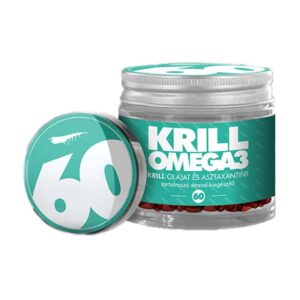 NKO KRILL-Omega3 100% tisztaságú Krill olaj 60db