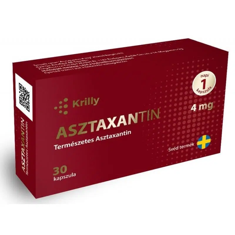 Krilly Asztaxantin 30db kapszula Krilly Asztaxantin 30db kapszula