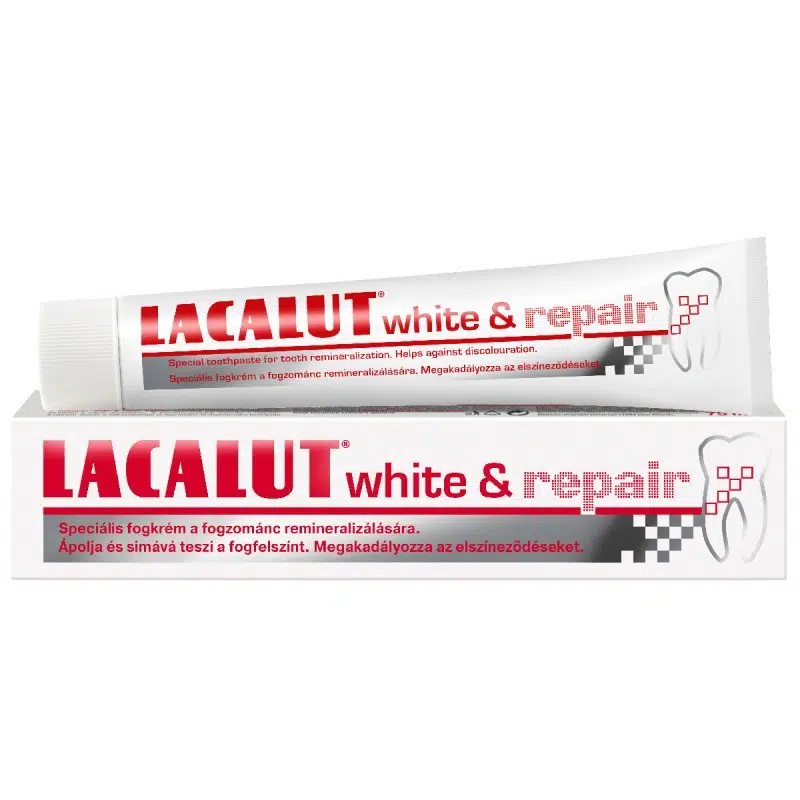 Lacalut White & Repair fogkrém 75ml Lacalut White & Repair fogkrém 75ml
