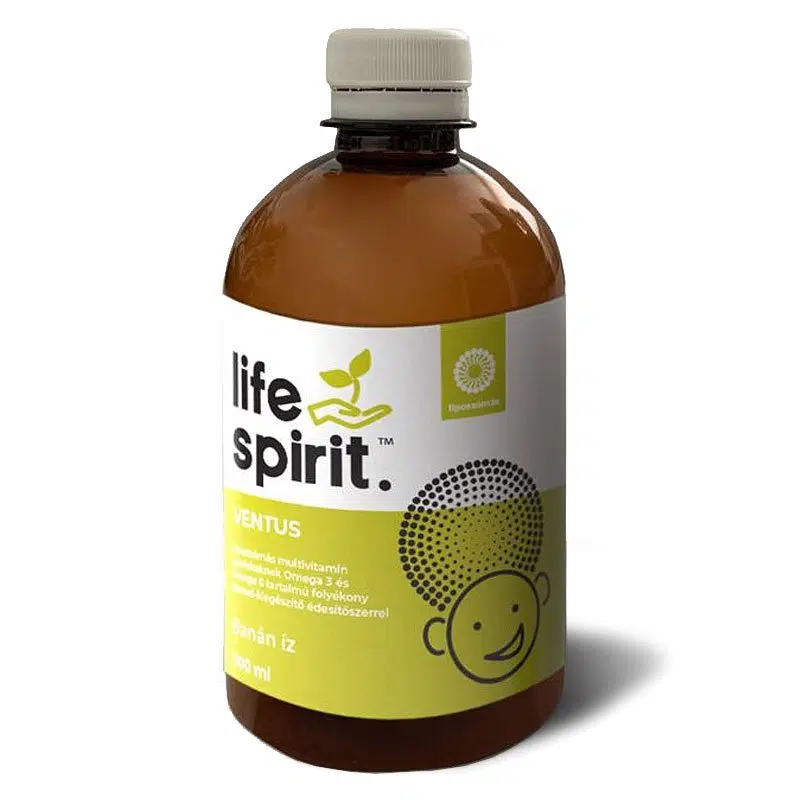Life Spirit Ventus folyékony liposzómás multivitamin gyerekeknek 300ml Life Spirit Ventus folyékony liposzómás multivitamin gyerekeknek 300ml