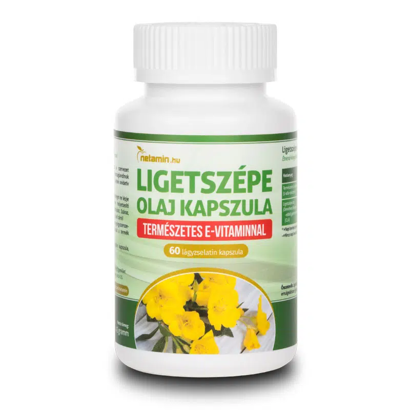 Netamin Ligetszépe olaj lágyzselatin kapszula 60db Netamin Ligetszépe olaj lágyzselatin kapszula 60db