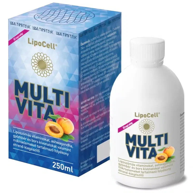 Hymato LipoCell MULTIVITA 250ml (sárgabarack ízű) Hymato LipoCell MULTIVITA 250ml (sárgabarack ízű)