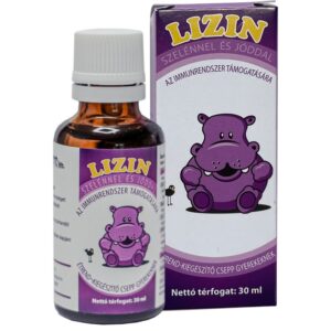 Lizin szelénnel és jóddal csepp gyerekeknek 30 ml (Dr.Aliment)
