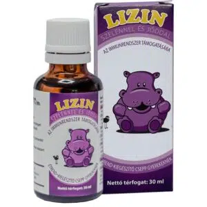 Lizin szelénnel és jóddal csepp gyerekeknek 30 ml (Dr.Aliment)