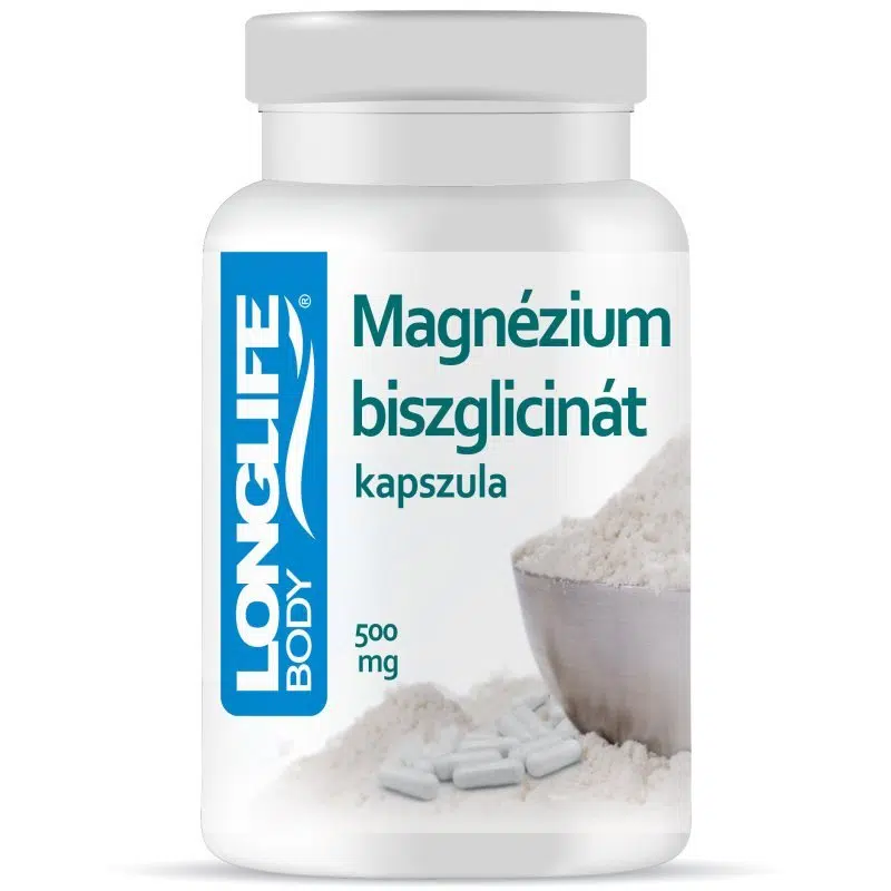 LongLife Magnézium Biszglicinát kapszula 60db LongLife Magnézium Biszglicinát kapszula 60db