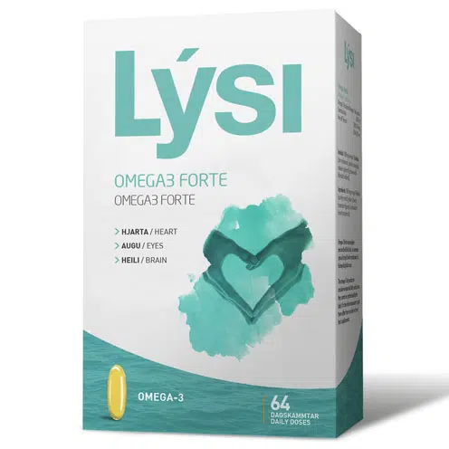 Lysi Omega-3 Forte kapszula 64db Lysi Omega-3 Forte kapszula 64db