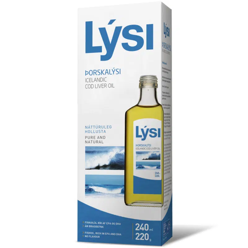 Lysi tőkehalmáj olaj natúr 240 ml Lysi tőkehalmáj olaj natúr 240 ml