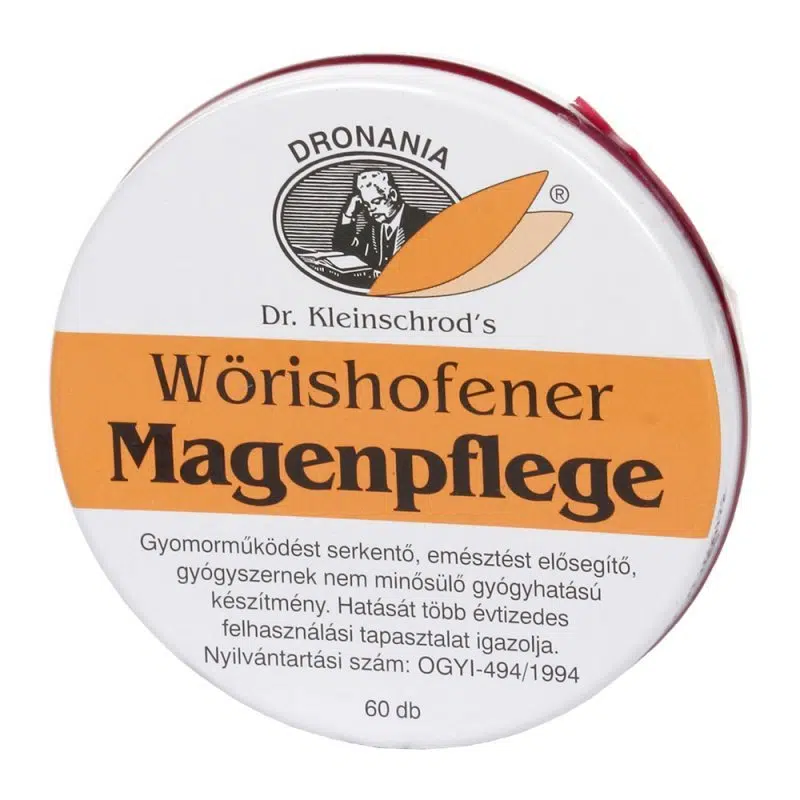 Wörishofener Magenpflege tabletta gyomor panaszokra 60 db Wörishofener Magenpflege tabletta gyomor panaszokra 60 db