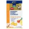 Manuka MGO 400+ mézes cukorka gyömbér és citrom 65g