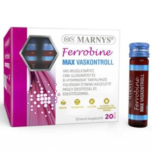 Marnys Ferrobine max vaskontroll ivóampulla 20x10ml