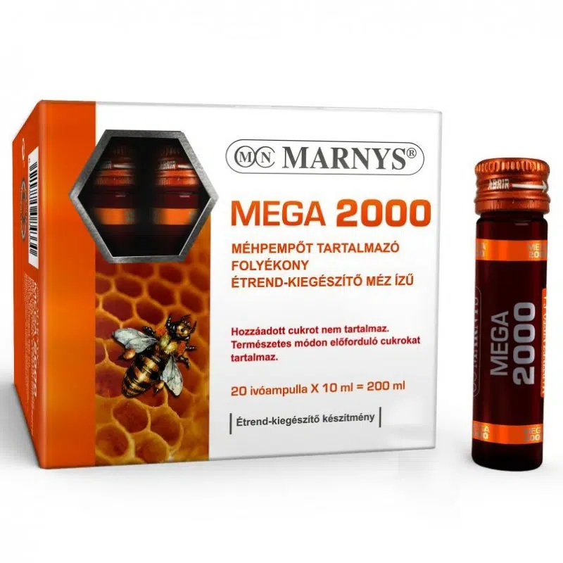 Marnys Mega 2000 étrend-kiegészítő 20x10ml Marnys Mega 2000 étrend-kiegészítő 20x10ml
