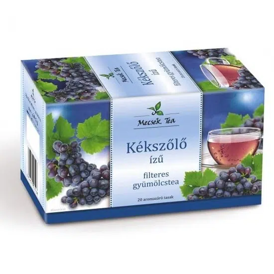 Mecsek Kékszőlő ízű tea filteres Mecsek Kékszőlő ízű tea filteres