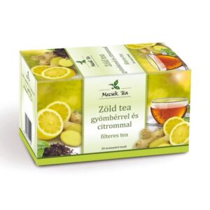 Mecsek zöldtea gyömbér-citrom 20 filter