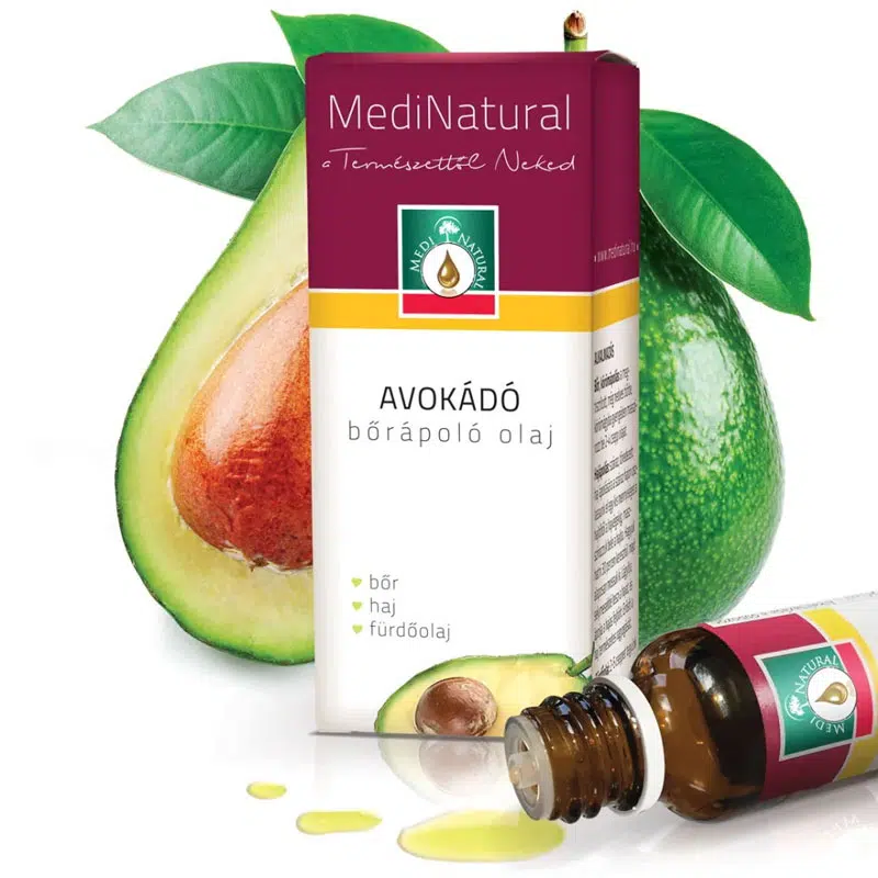 Medinatural bőrápoló olaj avokádó 20 ml Medinatural bőrápoló olaj avokádó 20 ml