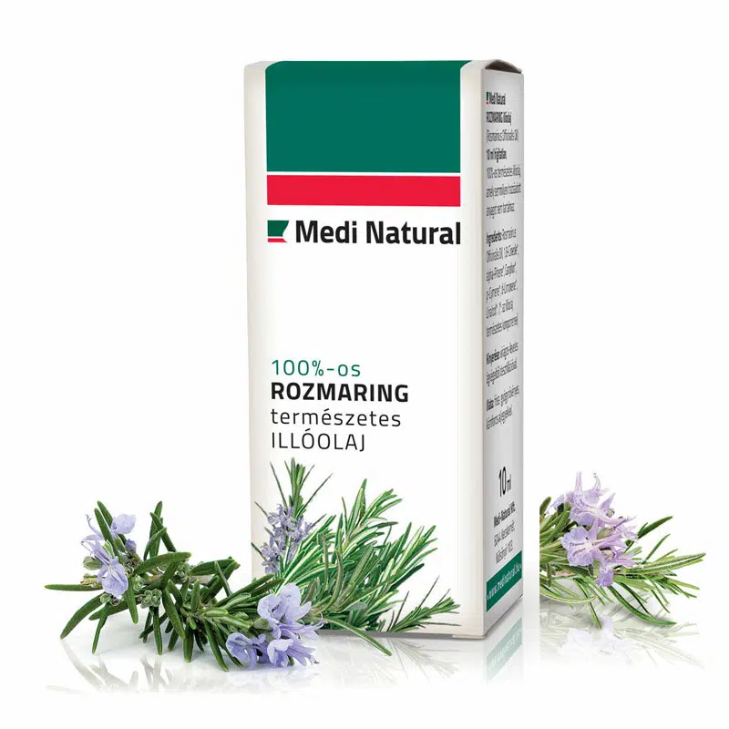 Medinatural illóolaj rozmaring 10 ml Medinatural illóolaj rozmaring 10 ml