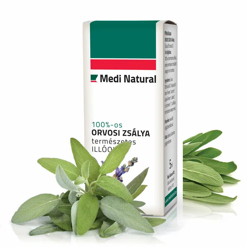Medinatural illóolaj orvosi zsálya 5 ml Medinatural illóolaj orvosi zsálya 5 ml