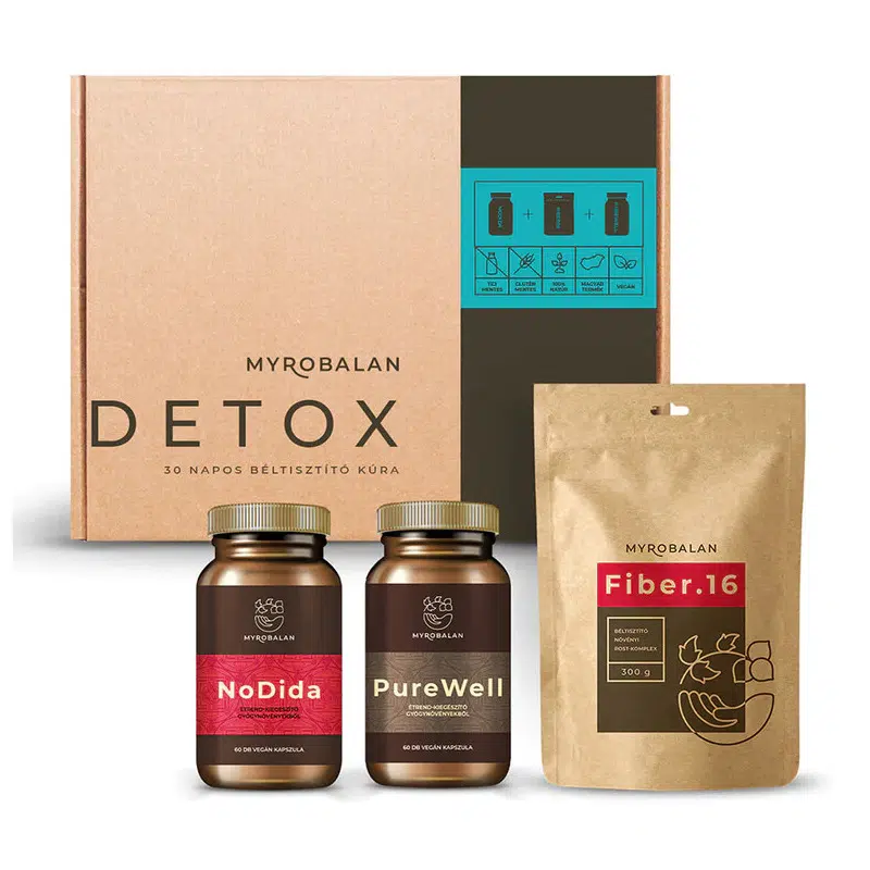 Myrobalan Detox csomag - 30 napos béltisztító program Myrobalan Detox csomag - 30 napos béltisztító program