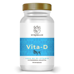 Myrobalan Vita-D 4000+K1+K2 vitaminokkal és shilajittal 60db